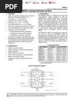 AM26C31 Quadruple Differential Line Driver: 1 Features 3 Description