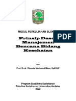 Regulasi Bencana Dan Peran Lembaga Kemanusiaan Nasional Dan Internasional