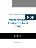 Mantenimiento Productivo Total (TPM) : Guía de Entrenamiento