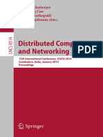 Distributed Computing and Networking - Chatterjee and Others