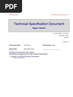 Technical Spec Template