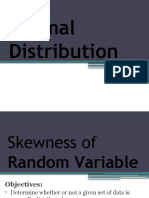 Skewness of Random Variable