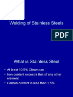 Welding of Stainless Steels