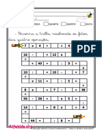 Atividades de Multiplicação para o 4º e 5º Ano