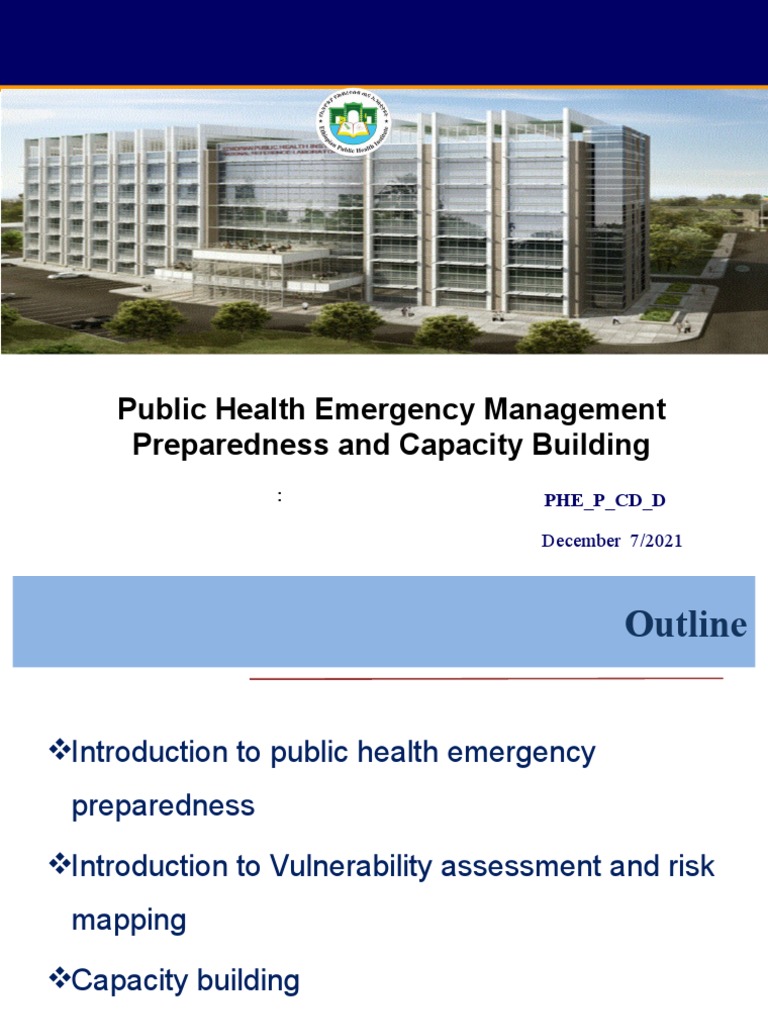 Public Health Emergency Preparedness Guide | PDF | Emergency Management ...