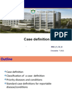 Standard Case Definitions