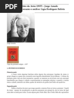 (Artigo) Resumo - Jorge Amado - Capitaes Da Areia - Jorge Amado - Capitaes Da Areia