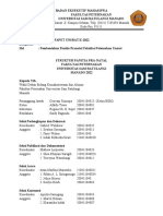 013 - Struktur Pembentukan Panitia Pranatal Fapet Unsrat 2022