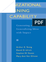 Organizational Learning Capability (1998)