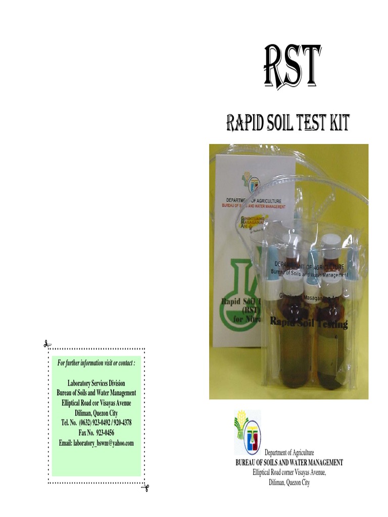 Rapid Soil Test Kit PDF