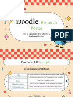 Doodle Research Poster by Slidesgo