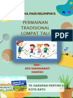 Modul Ajar Tematik - PERMAINAN TRADISIONAL LOMPAT TALI - Fase Fondasi