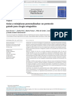 Cirugía Oral y Maxilofacial: Guías y Miniplacas Personalizadas: Un Protocolo Guiado para Cirugía Ortognática