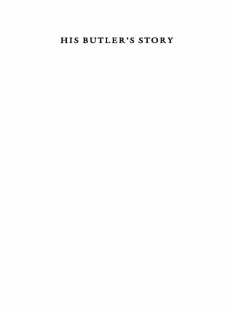 Eduard Limonov His Butler's Story (1987, Grove Press) PDF