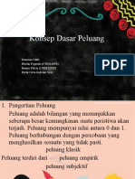 Konsep Dasar Peluang