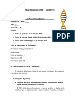 Evaluación Biología Luis Padua 5 B