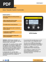 AT1K Series: Auto Transfer Switch Controller