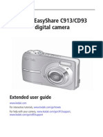 Kodak Easyshare C913/Cd93 Digital Camera: Extended User Guide