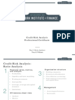 NYIF Williams Credit Risk Analysis II 2018