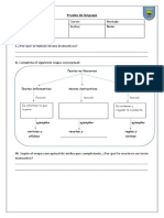 Prueba de Lenguaj Textos Instructivos