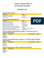 Informe estado producto VIMS TNM01169