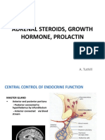 Adrenal Steroids, GH, Prolactin
