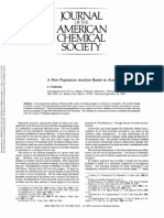 A New Population Analysis Based On Atomic