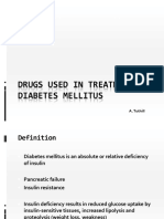 Drugs Used in Treatment of Diabetes Mellitus