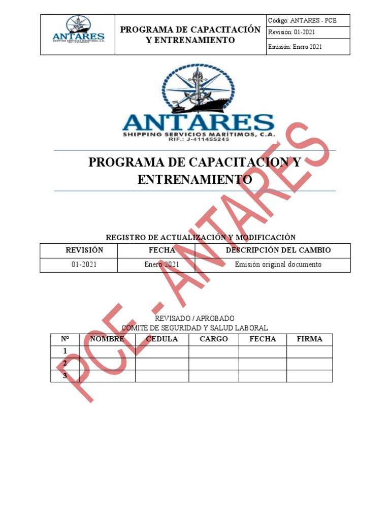 Plan de Capacitacion | PDF | Business | Creación de capacidad