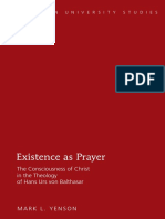 Existence As Prayer: American University Studies