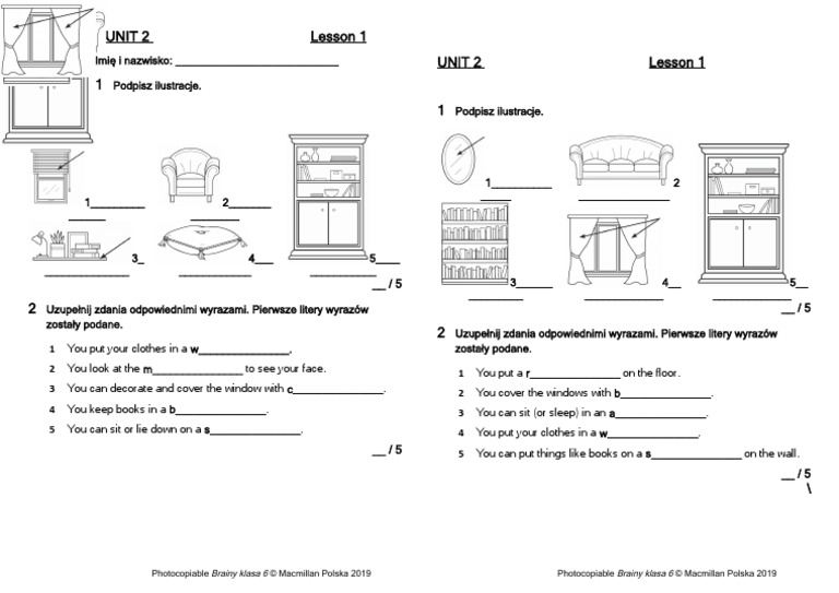 Brainy Klasa 6 Unit 2 Brainy 6 Unit 2 Lesson 1 | PDF