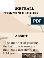 Basketball Terminologies