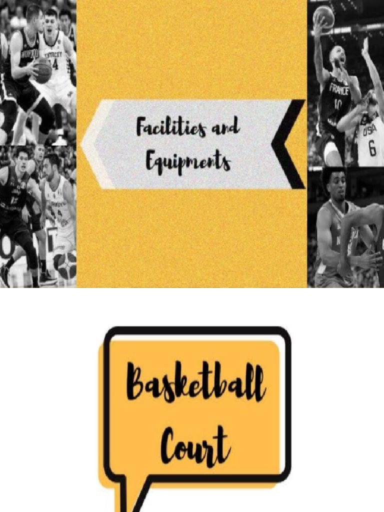 Facilities and Equipments in Basketball PDF