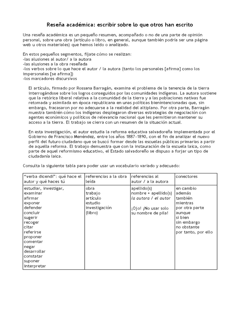 Cómo Escribir Una Reseña Literaria, Con Ejemplos Prácticos – UQTVV