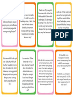 Orange Green and Yellow Lined Illustration Math Flashcard