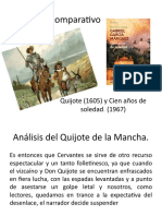 Análisis Comparativo Quijote y Cien Años de Soledad. Narrador.