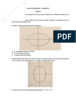 Lista Cônicas