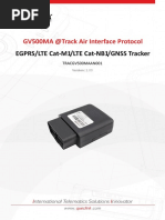 GV500MA @track Air Interface Protocol R2.00