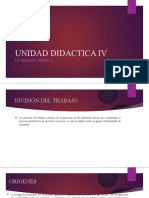 Unidad Didactica IV