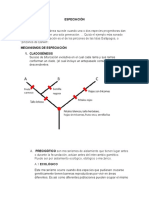 Mecanismos de Especiacion 1