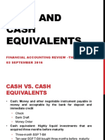 11 - Cash and Cash Equivalents