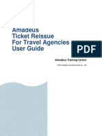 Amadeus Ticket Reissue