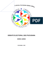 Debate electoral Pucusana 2022