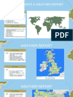 1º Speaking Weather Report