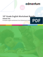 10thgrade English V2 Workbook