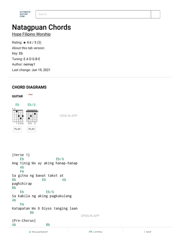 natagpuan-chords-by-hope-filipino-worship-for-guitar-ukulele-piano-at