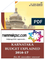 Karnataka Budget 2016 17