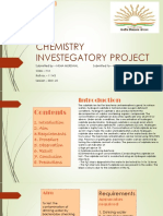 Chemistory Investegatory Project Nisha Merdwal Re