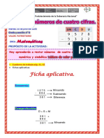 Matematicas Restas 4 Cifras - Martes 05-07-22