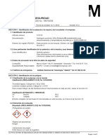 MSDS Peróxido de Hidrógeno